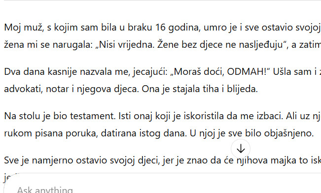 Moj muž, s kojim sam bila u braku 16 godina, umro je i sve ostavio svojoj djeci iz prvog braka… - featured image