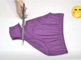 Ne bacajte svoje stare gaćice: Samo odrežite OVAJ dio i vidite šta možete napraviti od njih!