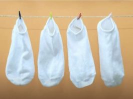 Bijele čarape može biti teško očistiti, ali s ovom metodom ponovno će izgledati potpuno nove.