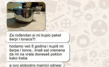 MOMAK MI JE ZA ROĐENDAN KUPIO ŠERPU, BJESNILA SAM, A ON ME MOLIO SAMO DA PODIGNEM POKLOPAC: Kad sam otvorila HIT, kakvu sam grešku napravila