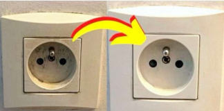 Trik za čišćenje prljave i ŽUTE električne utičnice (i da godinama izgleda kao nova)!