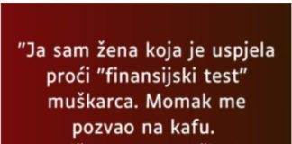 JA SAM ŽENA K0JA JE USPJELA PR0ĆI FINANSIJSKI TEST MUŠKARCA..