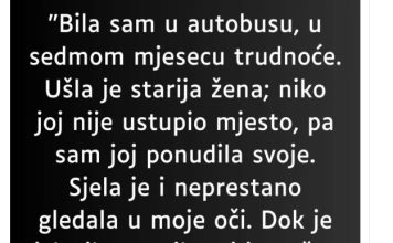 “Bila sam u autobusu,…”