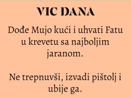 VIC: Mujo uhvatio Fatu s najboljim jaranom
