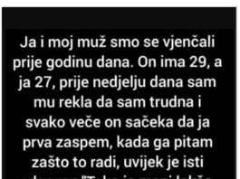 JA I MOJ MUŽ SMO SE VJENČALI PRIJE GODINU DANA