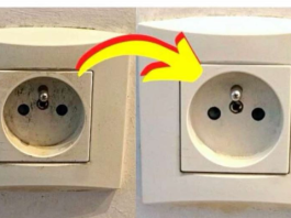 Trik za čišćenje prljave i ŽUTE električne utičnice (i da godinama izgleda kao nova)!