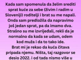 Roditelji i BRAT joj nisu dali sprat KUĆE a onda je USLEDILA prava DRAMA!