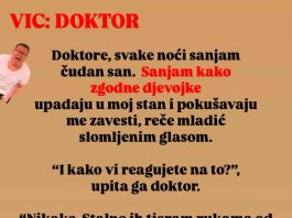 Vic dana: Neobičan san