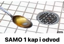 Sa samo jednom kapi, odvod ostaje bez začepljenja i neugodnih mirisa.