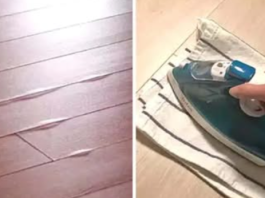 Jeste li pronašli udubljenja na svom PARKETU kod kuće? Ovaj jednostavan trik će vam uštedjeti novac i nećete potrošiti ni jedan euro na zamjenu!
