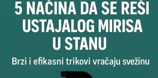 5 NAČINA DA SE REŠITE USTAJALOG MIRISA U STANU: Brzi i efikasni trikovi vraćaju svežinu 5 NAČINA DA SE REŠITE USTAJALOG MIRISA U STANU: Brzi i efikasni trikovi vraćaju svežinu - featured image