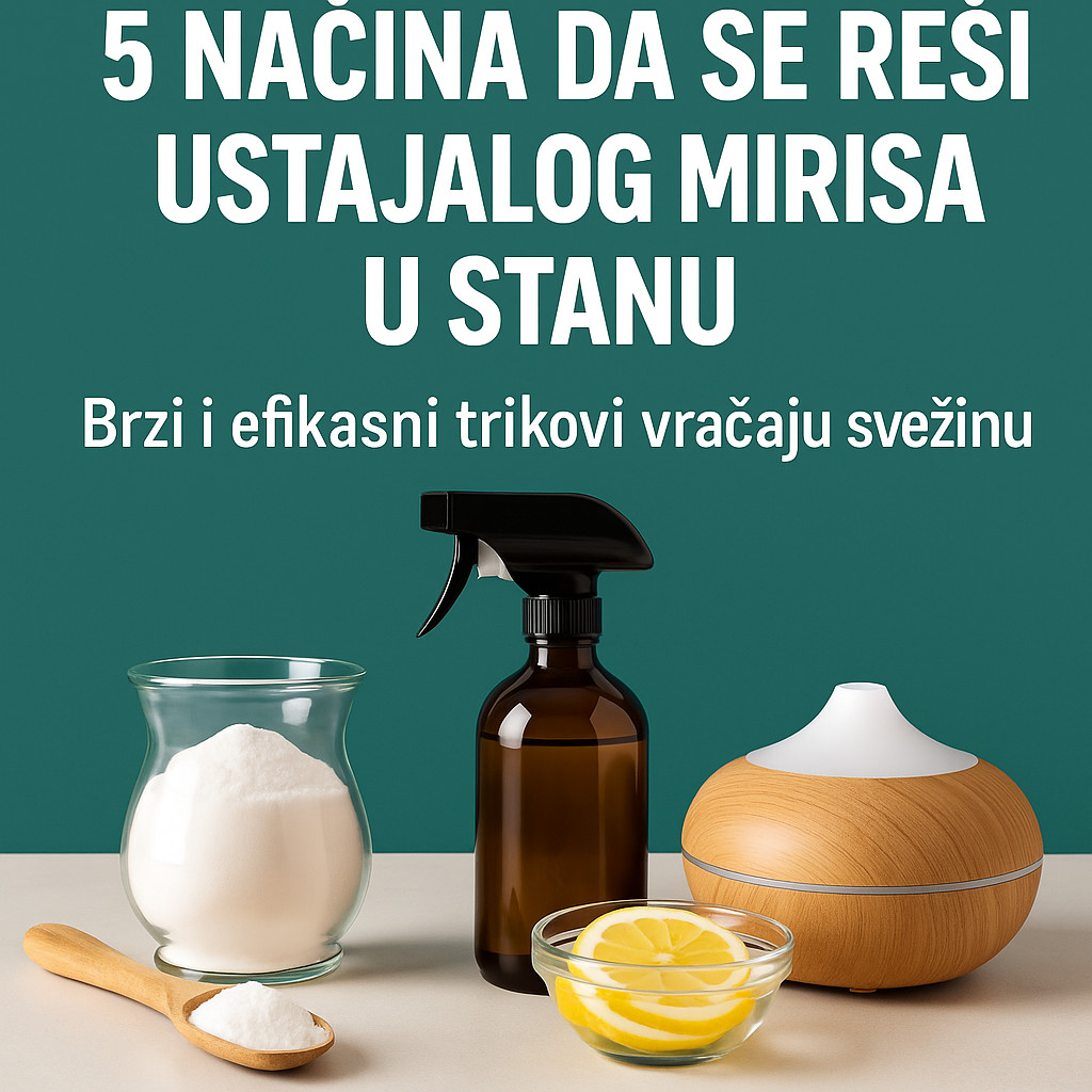 5 NAČINA DA SE REŠITE USTAJALOG MIRISA U STANU: Brzi i efikasni trikovi vraćaju svežinu - featured image 5 NAČINA DA SE REŠITE USTAJALOG MIRISA U STANU: Brzi i efikasni trikovi vraćaju svežinu - featured image