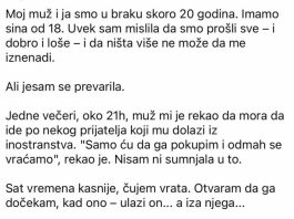 “KADA SAM VIDELA KOGA JE DOVEO KUĆI, SRCE MI JE PUKLO – NIKADA NEĆU ZABORAVITI TAJ TRENUTAK” “KADA SAM VIDELA KOGA JE DOVEO KUĆI, SRCE MI JE PUKLO – NIKADA NEĆU ZABORAVITI TAJ TRENUTAK” - featured image