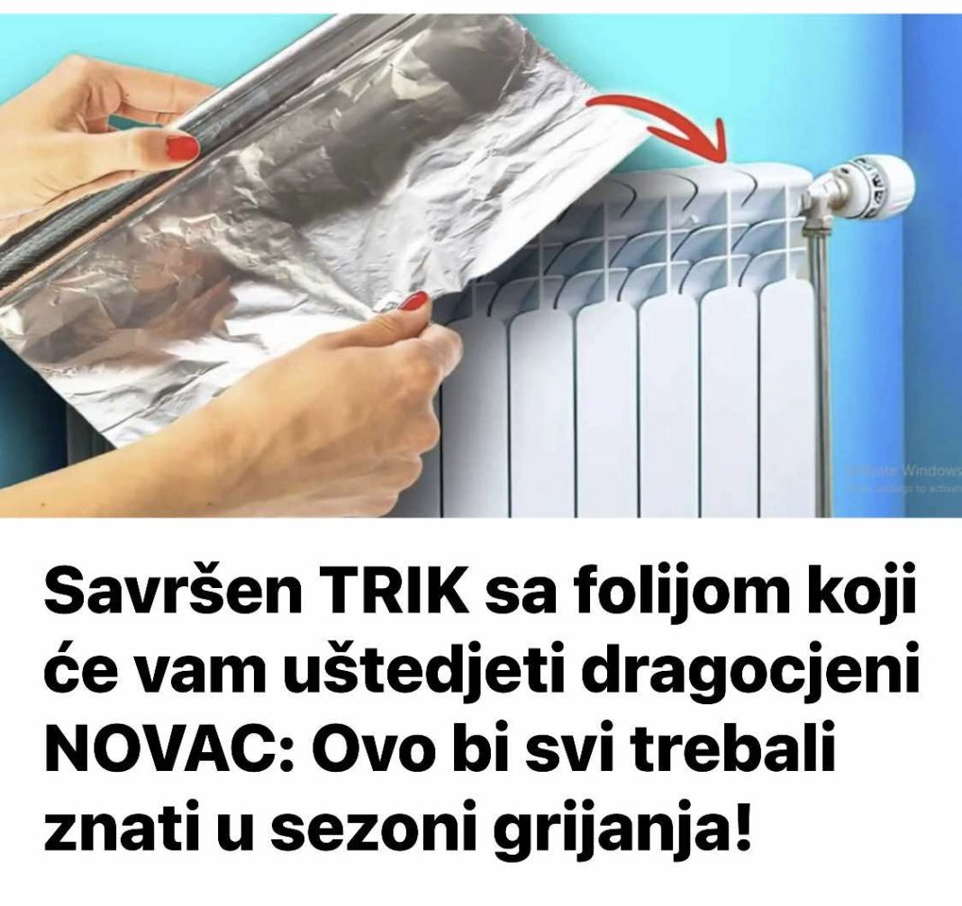 Savršen trik sa folijom koji štedi novac u sezoni grijanja - featured image Savršen trik sa folijom koji štedi novac u sezoni grijanja - featured image