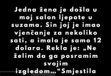 “Jedna žena je došla u moj salon ljepote u suzama.” “Jedna žena je došla u moj salon ljepote u suzama.” - featured image
