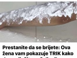 Prestanite da se brijete: Ova žena vam pokazuje TRIK kako da se riješite neželjenih dlačica na tijelu i bikiniju! Prestanite da se brijete: Ova žena vam pokazuje TRIK kako da se riješite neželjenih dlačica na tijelu i bikiniju! - featured image