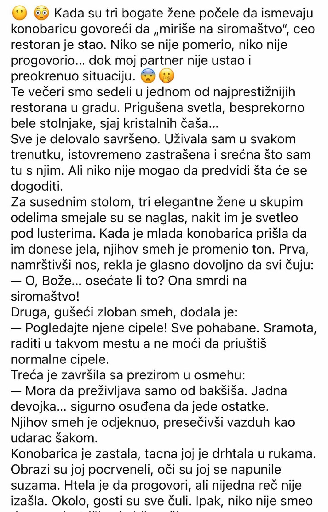 Tri bogate žene poniziše „siromašnu“ konobaricu: Restoran utihnu… sve dok moj partner nije ustao i promenio sve. - featured image