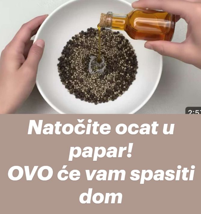 Natočite ocat u papar! OVO će vam spasiti dom - featured image Natočite ocat u papar! OVO će vam spasiti dom - featured image
