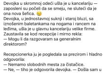 Devojka u skromnoj odeći ušla je u kancelariju — kolege su joj se smejale, ne znajući da je ona njihova nova šefica. Devojka u skromnoj odeći ušla je u kancelariju — kolege su joj se smejale, ne znajući da je ona njihova nova šefica. - featured image