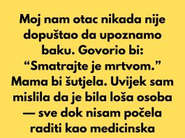 Moj nam otac nikada nije dopuštao da upoznamo baku. Govorio bi: “Smatrajte je mrtvom.” Moj nam otac nikada nije dopuštao da upoznamo baku. Govorio bi: “Smatrajte je mrtvom.” - featured image