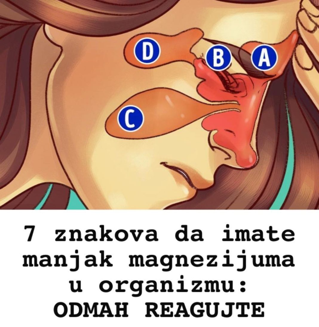 7 znakova da imate manjak magnezijuma u organizmu: ODMAH REAGUJTE - featured image 7 znakova da imate manjak magnezijuma u organizmu: ODMAH REAGUJTE - featured image