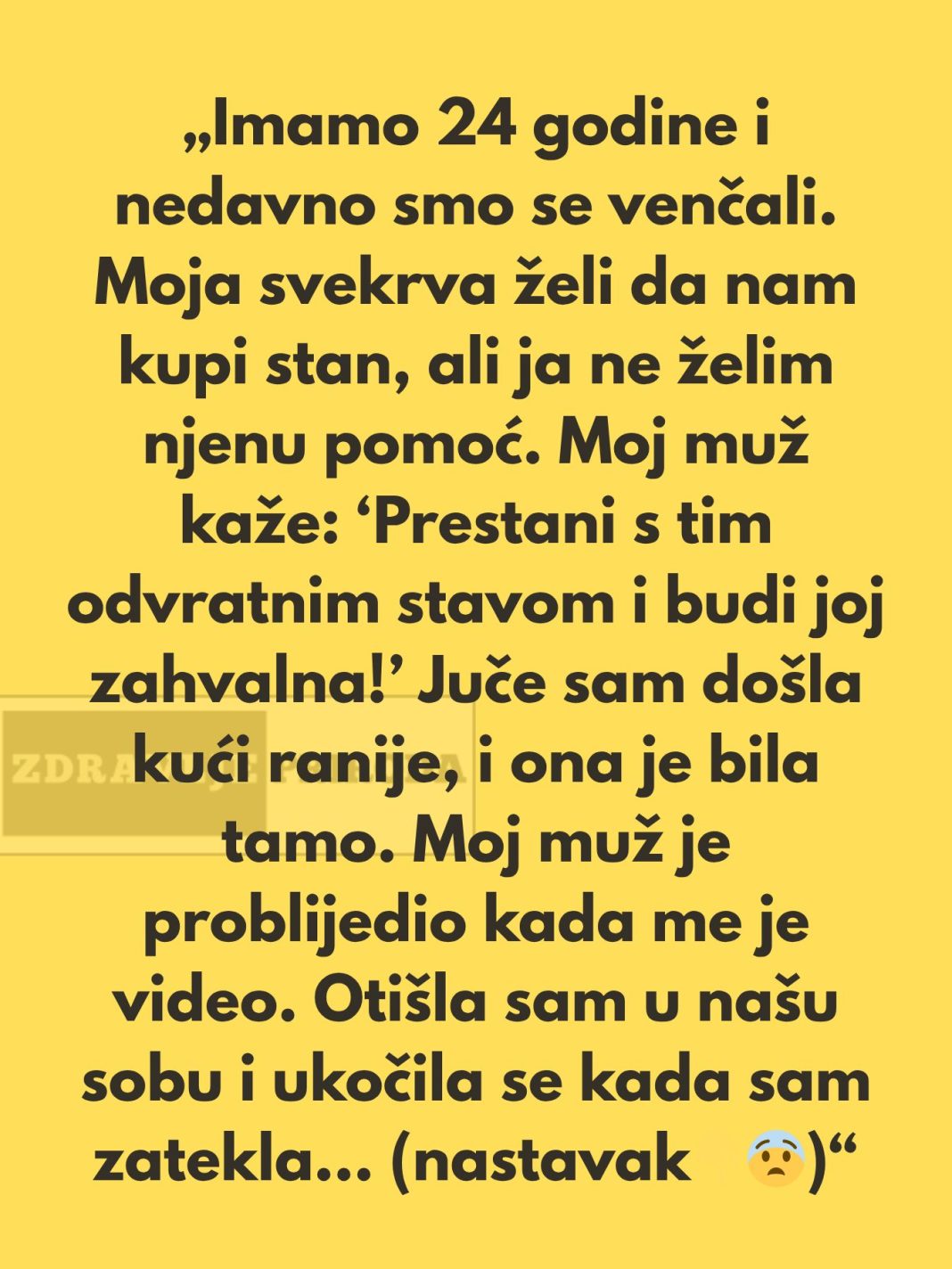 „Moja kontrol-frik svekrva vodi naš brak, a moj muž joj to dozvoljava.“ - featured image „Moja kontrol-frik svekrva vodi naš brak, a moj muž joj to dozvoljava.“ - featured image