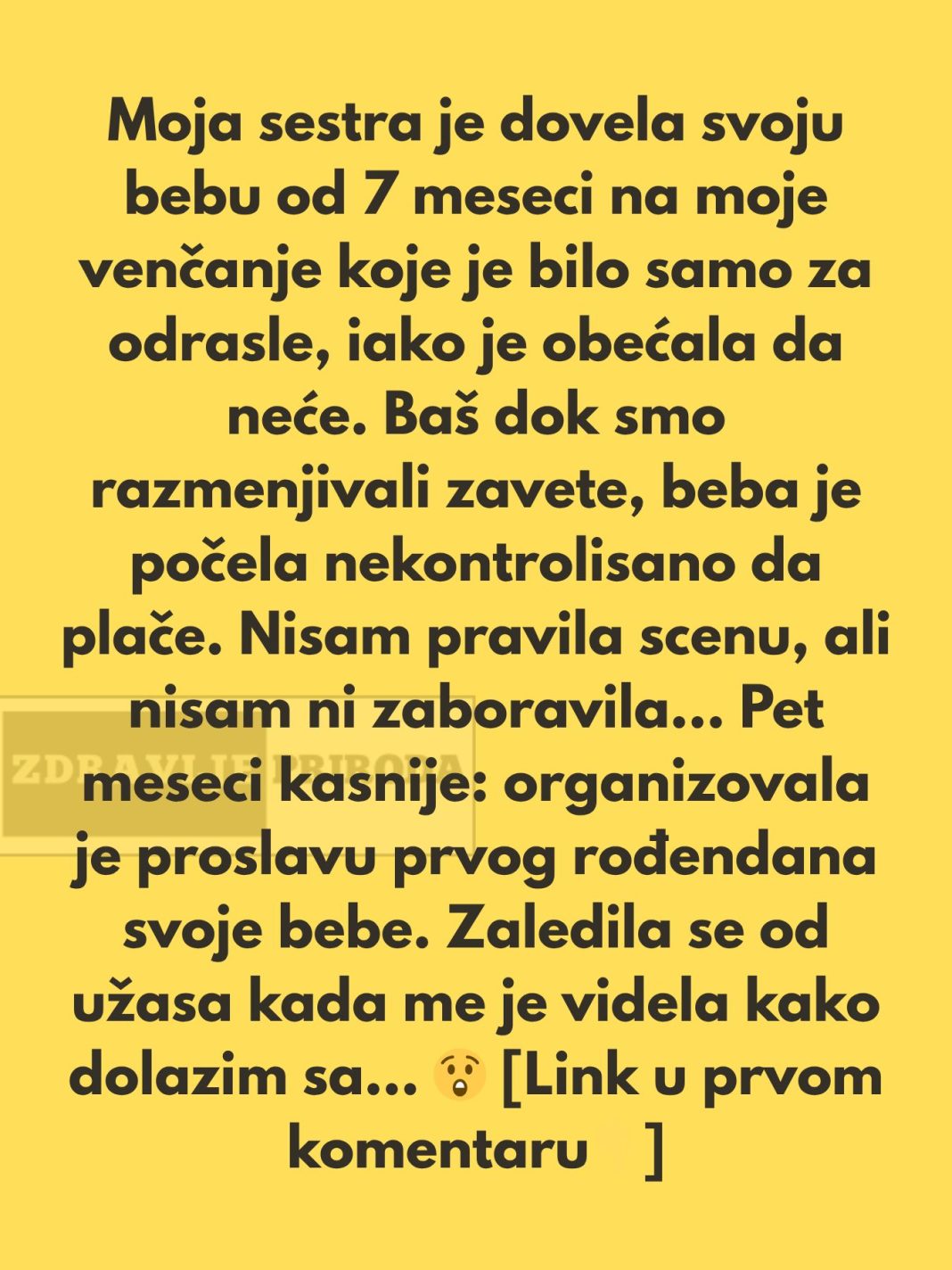 „Moja sestra je prešla ozbiljnu granicu na mom venčanju, pa sam joj uzvratila na savršen način.“ - featured image „Moja sestra je prešla ozbiljnu granicu na mom venčanju, pa sam joj uzvratila na savršen način.“ - featured image