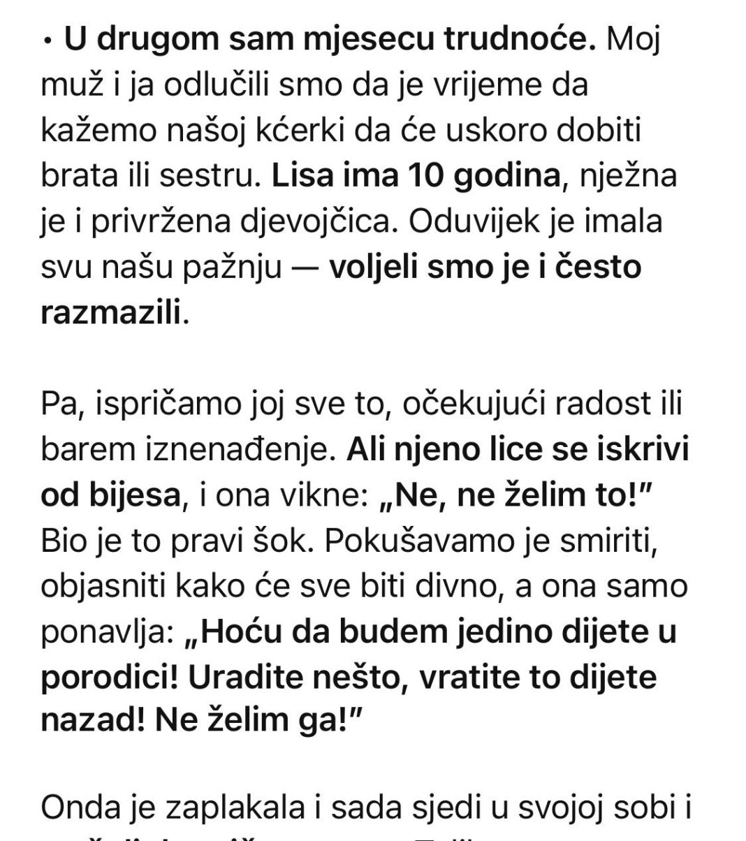 U drugom sam mjesecu trudnoće. Moj muž i ja odlučili smo da je vrijeme da.. - featured image