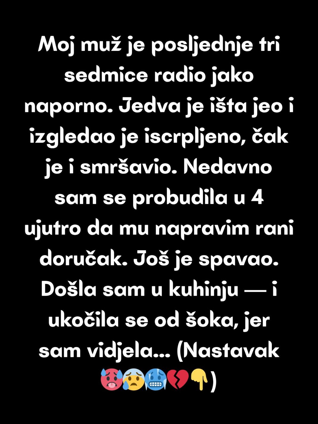 Probudio me alarm u 4 ujutro — htjela sam pripremiti doručak svom vrijednom mužu — a završila sam tako što sam podnijela zahtjev za razvod. - featured image Probudio me alarm u 4 ujutro — htjela sam pripremiti doručak svom vrijednom mužu — a završila sam tako što sam podnijela zahtjev za razvod. - featured image
