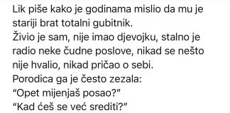 ”Čovjek koji je slučajno otkrio da mu je brat heroj kojeg nikad nije razumio” ”Čovjek koji je slučajno otkrio da mu je brat heroj kojeg nikad nije razumio” - featured image