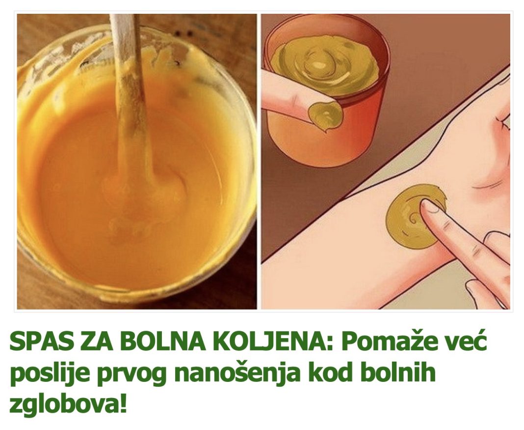 SPAS ZA BOLNA KOLJENA: Pomaže već poslije prvog nanošenja kod bolnih zglobova! - featured image SPAS ZA BOLNA KOLJENA: Pomaže već poslije prvog nanošenja kod bolnih zglobova! - featured image