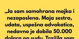 „Moja sestra je odbila da mi pomogne — a onda je njen muž dao šokantnu ponudu“ „Moja sestra je odbila da mi pomogne — a onda je njen muž dao šokantnu ponudu“ - featured image