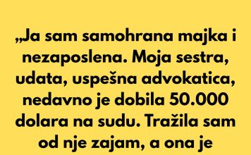 „Moja sestra je odbila da mi pomogne — a onda je njen muž dao šokantnu ponudu“ „Moja sestra je odbila da mi pomogne — a onda je njen muž dao šokantnu ponudu“ - featured image