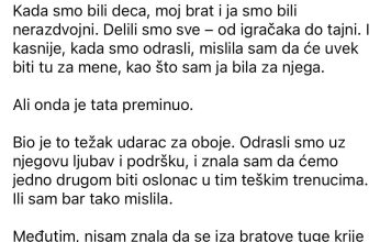 Posle očeve smrti, brat mi je pokazao pravo lice – nisam mogla da verujem šta mi je uradio Posle očeve smrti, brat mi je pokazao pravo lice – nisam mogla da verujem šta mi je uradio - featured image