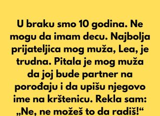 „Neću dozvoliti da moj muž bude porođajni partner svojoj najboljoj drugarici — on je oženjen, a ne dežuran za samohrane mame.“ „Neću dozvoliti da moj muž bude porođajni partner svojoj najboljoj drugarici — on je oženjen, a ne dežuran za samohrane mame.“ - featured image