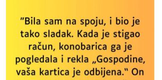 “Bila sam na spoju, i bio je tako sladak…” “Bila sam na spoju, i bio je tako sladak…” - featured image