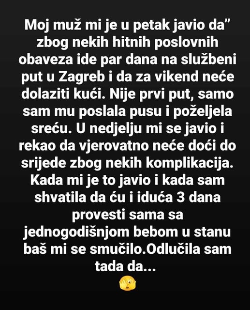 Moj muž mi je javio da… - featured image Moj muž mi je javio da… - featured image