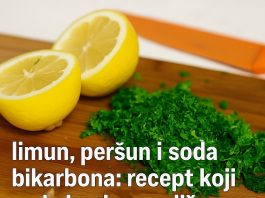 LIMUN, PERŠUN I SODA BIKARBONA: Recept koji maksimalno podiže imunitet i izbacuje sve otrove LIMUN, PERŠUN I SODA BIKARBONA: Recept koji maksimalno podiže imunitet i izbacuje sve otrove - featured image
