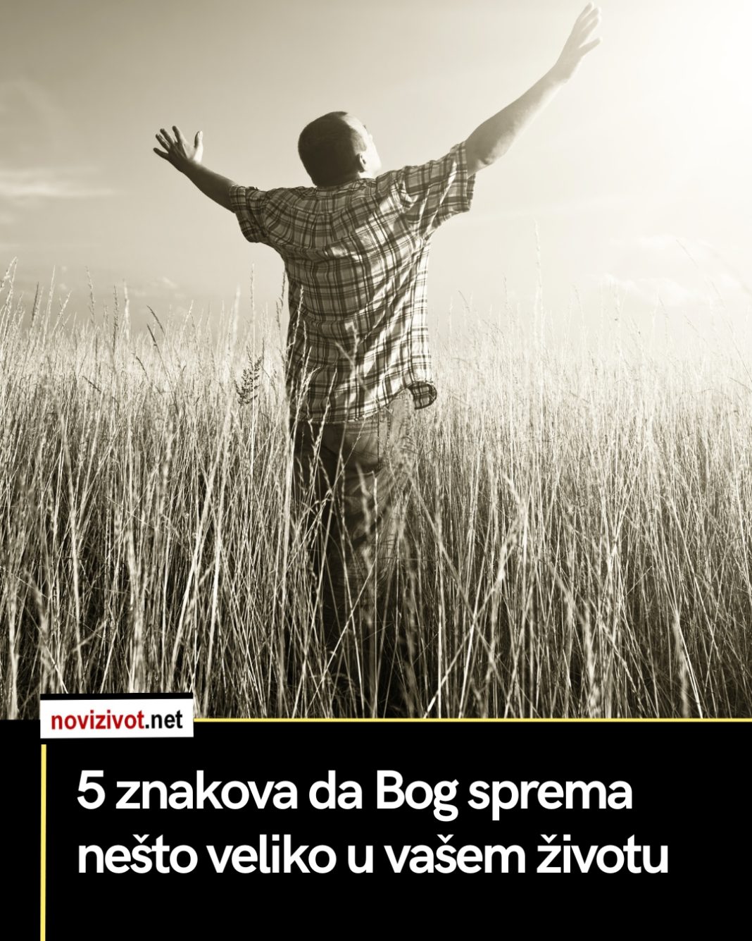 5 znakova da Bog sprema nešto veliko u vašem životu - featured image 5 znakova da Bog sprema nešto veliko u vašem životu - featured image