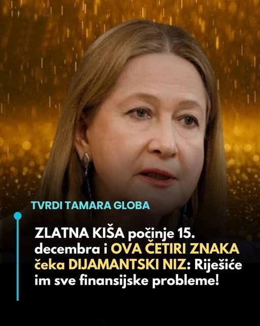 ZLATNA KIŠA počinje 15. decembra i OVA ČETIRI ZNAKA čeka DIJAMANTSKI NIZ… - featured image ZLATNA KIŠA počinje 15. decembra i OVA ČETIRI ZNAKA čeka DIJAMANTSKI NIZ… - featured image