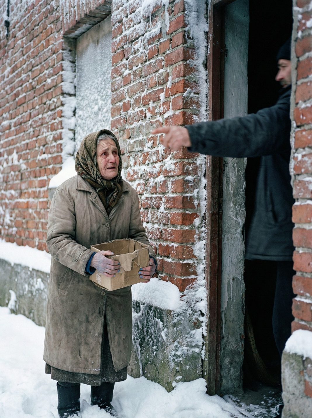 Gazda je izbacio bolesnu baku na ulicu usred zime zbog duga: Kada je ušao u njen prazan stan da pokupi ključeve, otkrio je tajnu koja ga je bacila na kolena - featured image