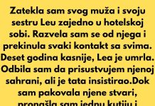 Zatekla sam svog muža i svoju sestru Leu zajedno u hotelskoj sobi. Razvela sam se od njega i… Zatekla sam svog muža i svoju sestru Leu zajedno u hotelskoj sobi. Razvela sam se od njega i… - featured image