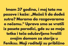 Upravo smo se vratili iz posete porodici, gde su se moja tetka i teča oduševljeno hvalili svojim domom za starije. Upravo smo se vratili iz posete porodici, gde su se moja tetka i teča oduševljeno hvalili svojim domom za starije. - featured image
