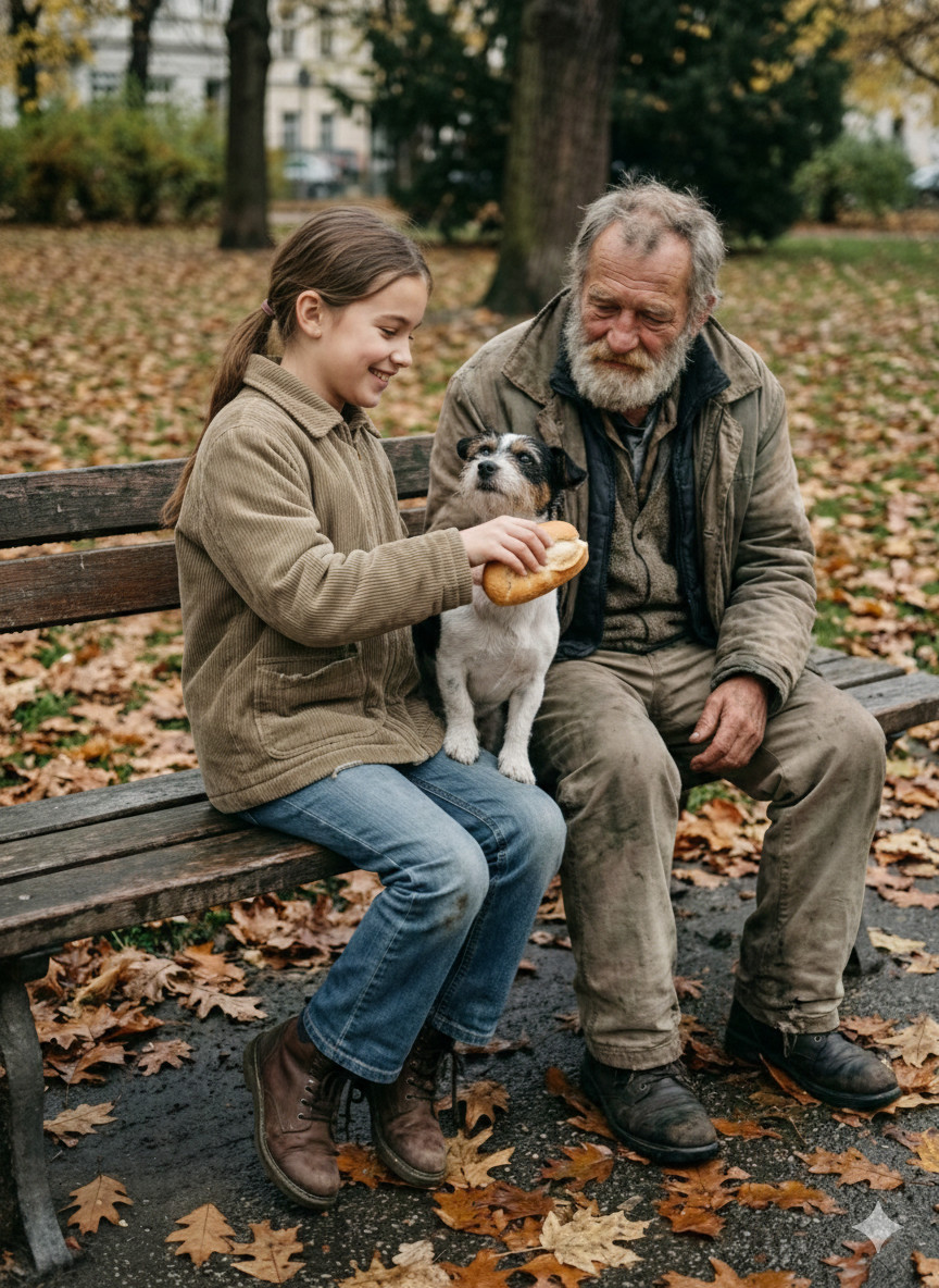 Devojčica iz sirotišta je svaki dan delila svoju kiflu sa starim, nemim prosjakom na klupi u parku: Kada je napunila 18 godina i morala da napusti dom bez igde ikoga, prosjak ju je sačekao sa ključevima od stana u centru grada. - featured image Devojčica iz sirotišta je svaki dan delila svoju kiflu sa starim, nemim prosjakom na klupi u parku: Kada je napunila 18 godina i morala da napusti dom bez igde ikoga, prosjak ju je sačekao sa ključevima od stana u centru grada. - featured image