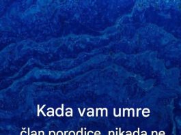 Kada Vam umre član porordice, nikada ne čuvajte ove 4 stvari koje su mu pripadale