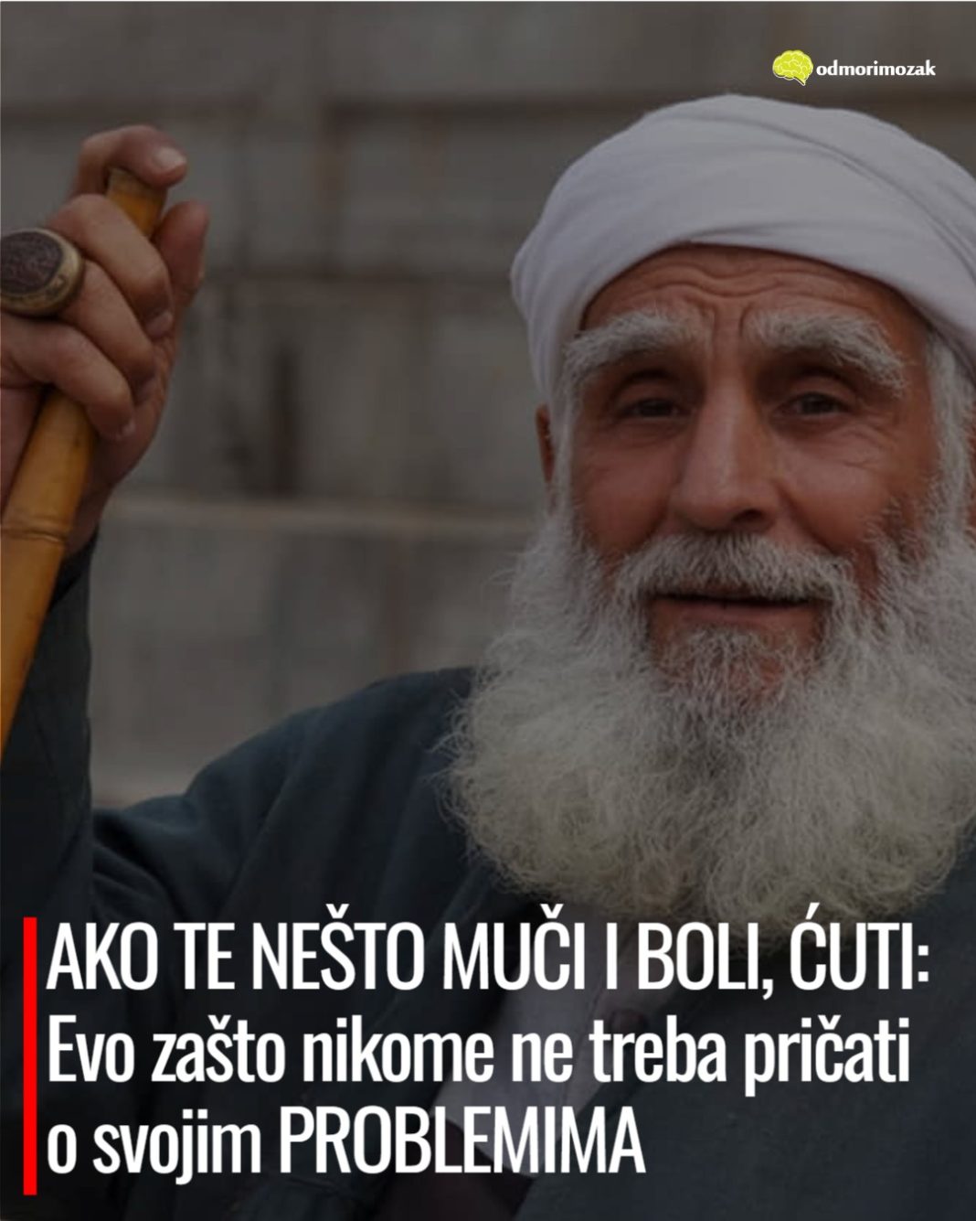 AKO TE NEŠTO MUČI I BOLI, ĆUTI: Evo zašto nikome ne treba pričati o svojim PROBLEMIMA - featured image AKO TE NEŠTO MUČI I BOLI, ĆUTI: Evo zašto nikome ne treba pričati o svojim PROBLEMIMA - featured image