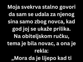 Mislila je da me može poniziti zbog novca nisam vikala, ali sam je utišala zauvijek. Mislila je da me može poniziti zbog novca nisam vikala, ali sam je utišala zauvijek. - featured image