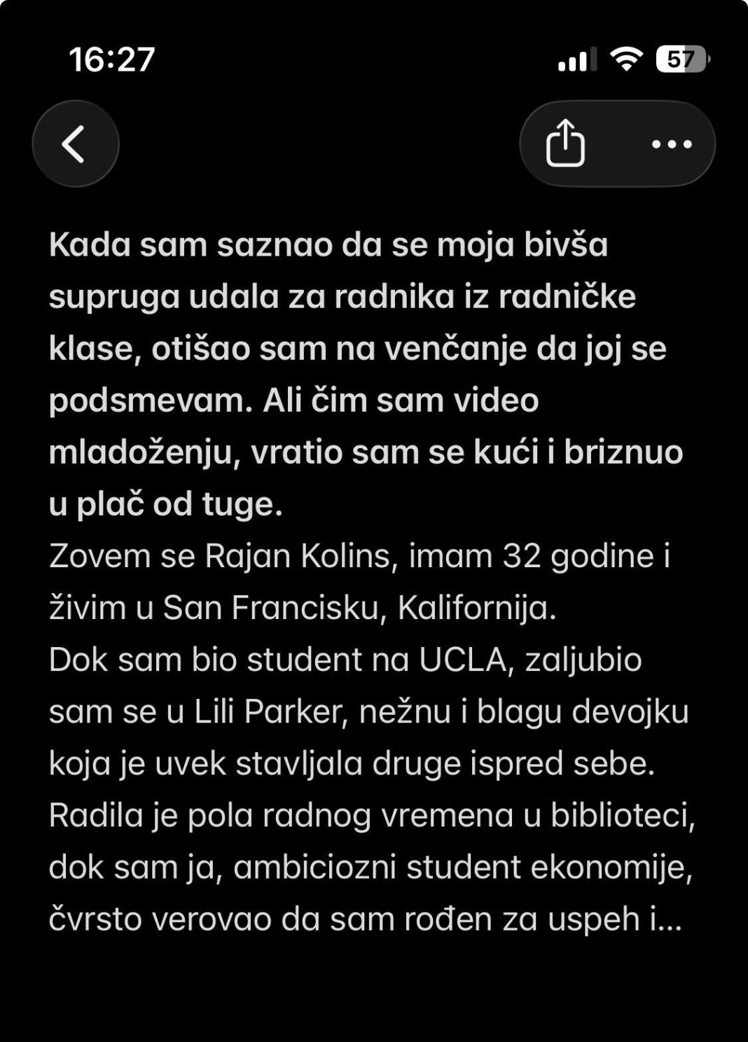 Došao sam da se rugam bivšoj na njenoj svadbi – ali sam otišao slomljenog srca - featured image