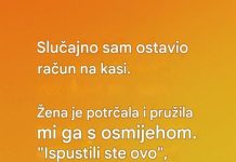 Poruka na računu koja mi je ulepšala običan dan Poruka na računu koja mi je ulepšala običan dan - featured image