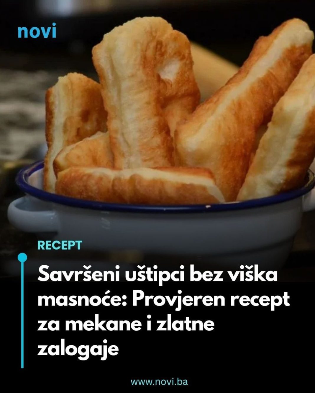 Savršeni uštipci bez viška masnoće: Provjeren recept za mekane i zlatne zalogaje - featured image